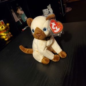 Siam Siamese cat beanie baby